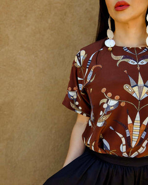Floral Silk Shirt (Made to Order)