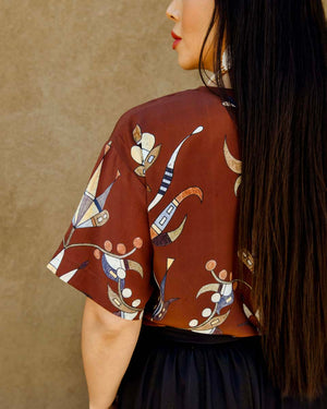 Floral Silk Shirt (Made to Order)