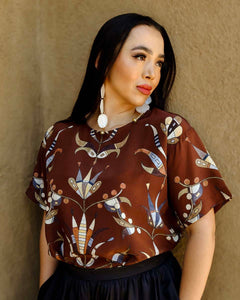 Floral Silk Shirt (Made to Order)