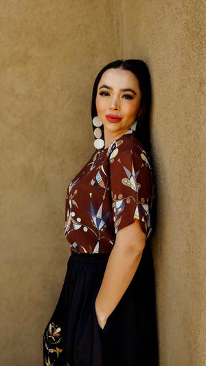 Floral Silk Shirt (Made to Order)