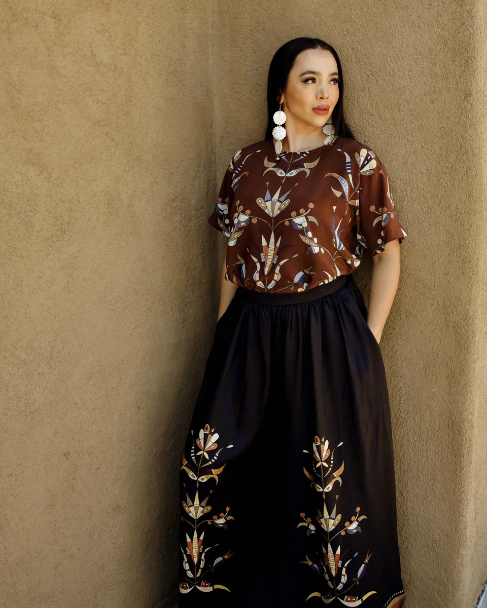 Floral Silk Shirt (Made to Order)