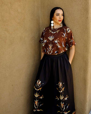 Floral Silk Shirt (Made to Order)