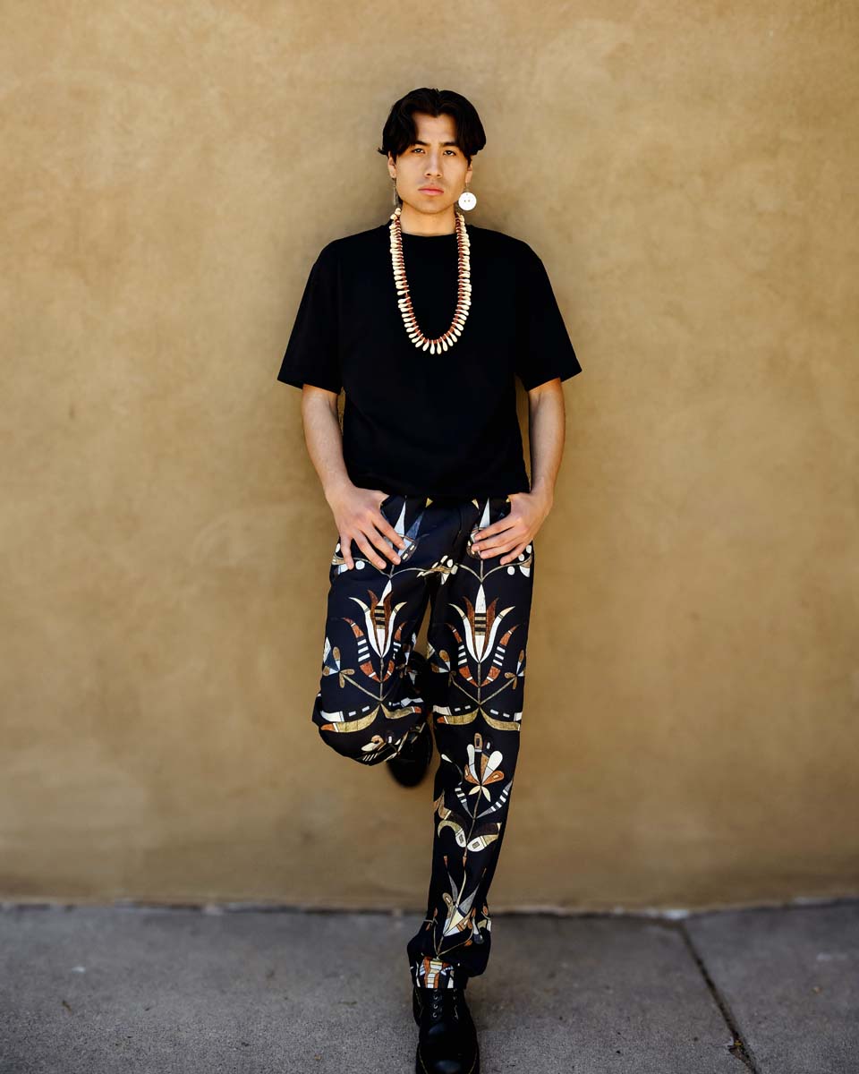 Ledger Floral LGD Cotton Pants (Made to Order)