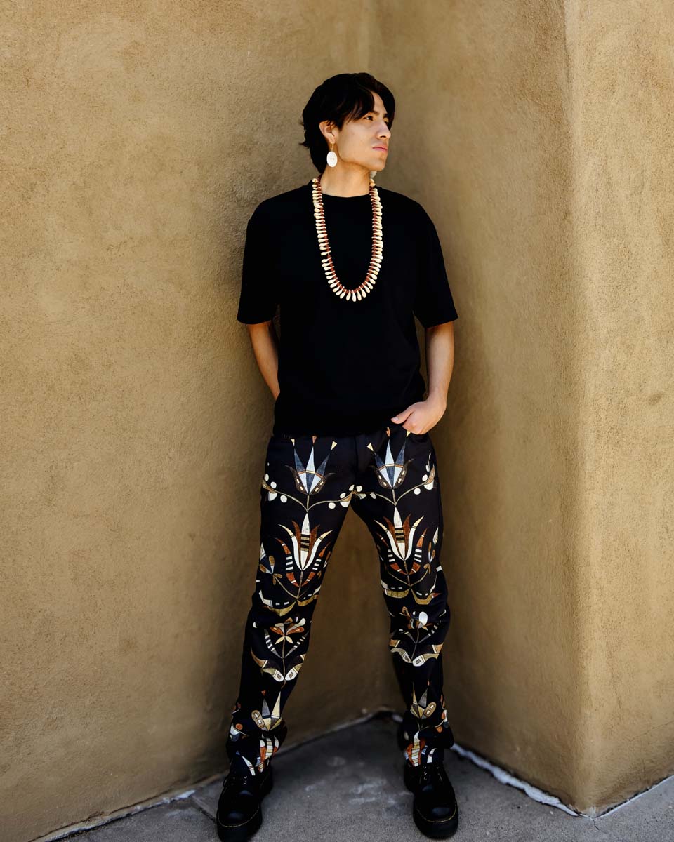Ledger Floral LGD Cotton Pants (Made to Order)