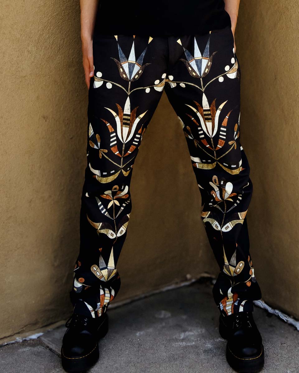 Ledger Floral LGD Cotton Pants (Made to Order)
