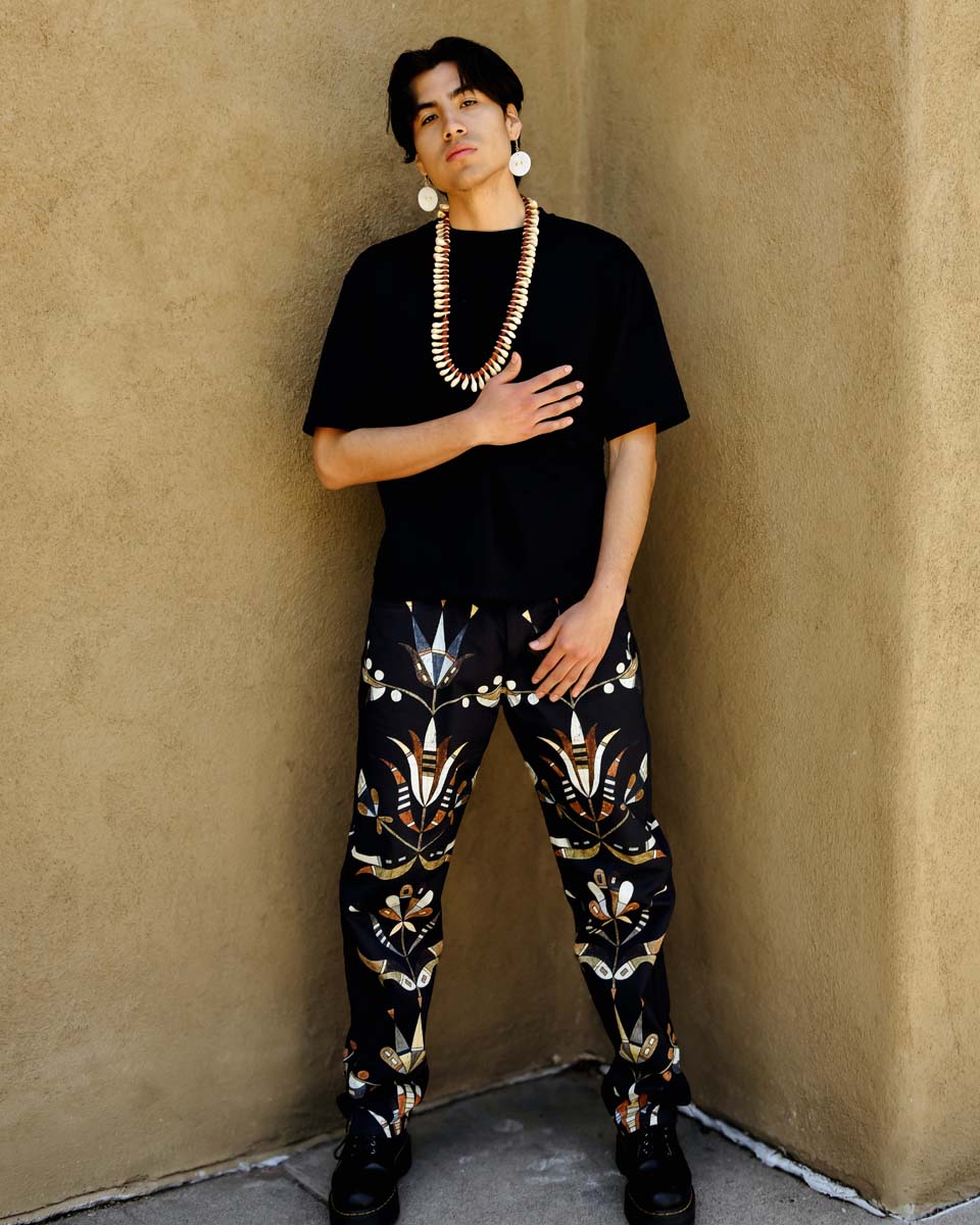 Ledger Floral LGD Cotton Pants (Made to Order)