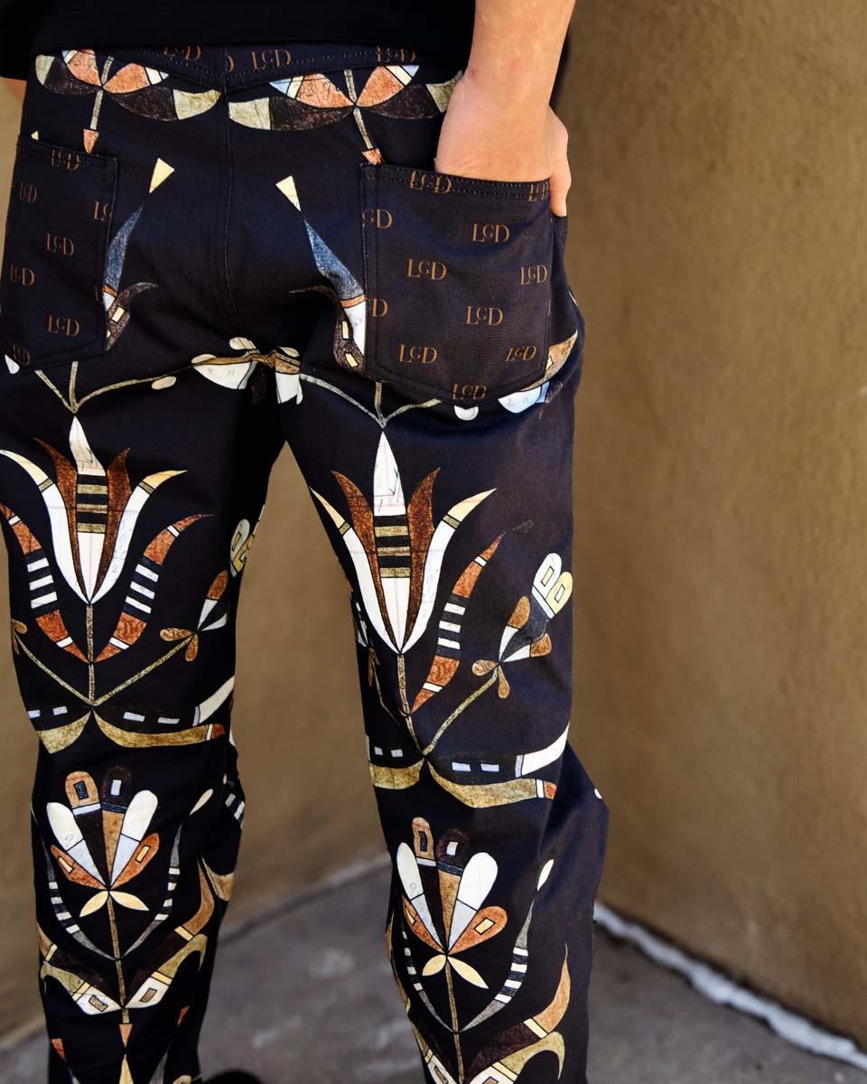 Ledger Floral LGD Cotton Pants (Made to Order)