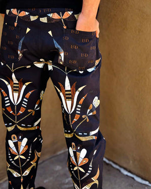 Ledger Floral LGD Cotton Pants (Made to Order)