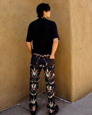 Ledger Floral LGD Cotton Pants (Made to Order)