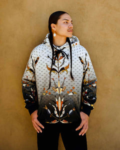 LGD Floral Cotton Hoodie (Made to Order)