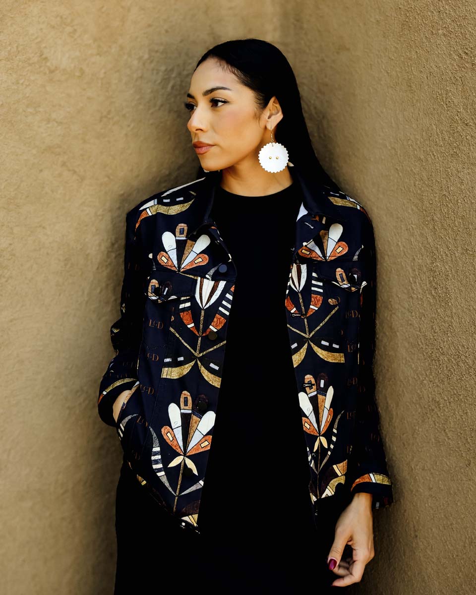 Ledger Floral LGD Cotton Jacket (Made to Order)