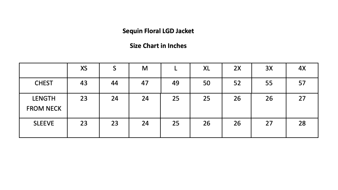 Ledger Floral LGD Cotton Jacket (Made to Order)